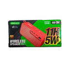 Parlante Bluetooth GS-24 Gerlax - Roja