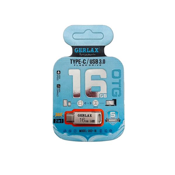 Llave Maya UG2 Gerlax - 16GB Plateada