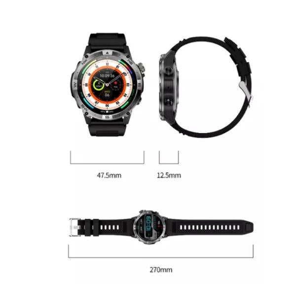 Reloj Inteligente HK08 - Gris