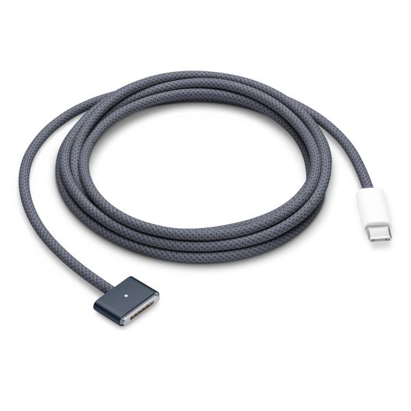 Cable USB Tipo C-c para Mac Magsafe 3 - 2M Gris