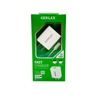 Cargador Cubo Casa GA-19MF Gerlax - Blanco Lightning