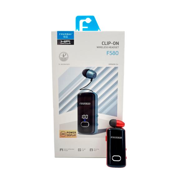 Audifono Manos Libres F580 Fineblue - Rojo