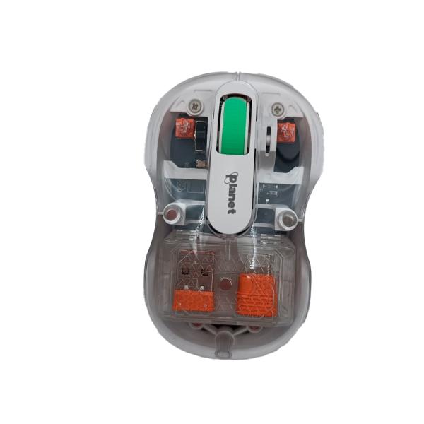 Mouse Inalambrico M333 Planet - Blanco