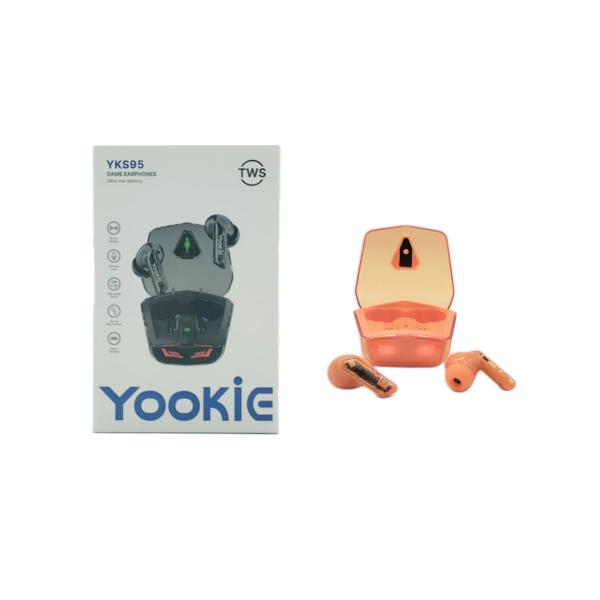 Audifono Manos Libres Bluetooth YKS95 Yookie - Naranja