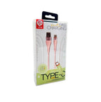 Cable USB Tipo C K-68 Youshengku - Rosado