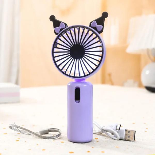 Ventilador DD8003D - Morado Negro