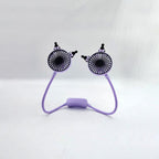 Ventilador DD8004 - Morado Negro
