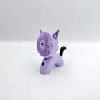 Ventilador DD8066A - Morado Negro