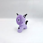 Ventilador DD8066A - Negro Morado