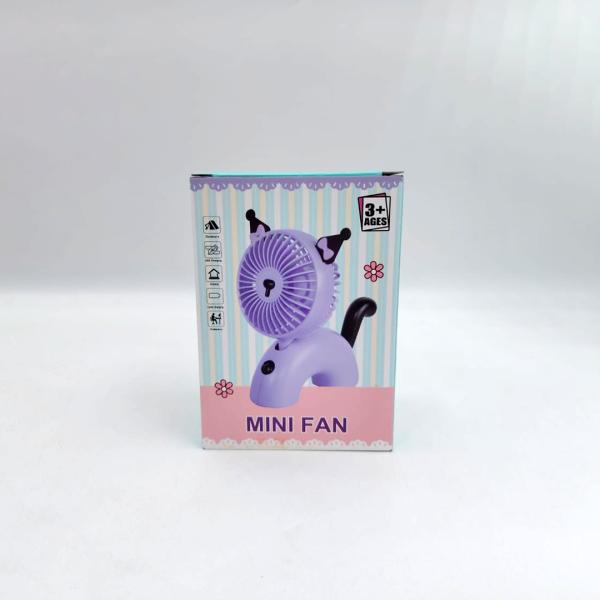 Ventilador DD8066A - Negro Morado