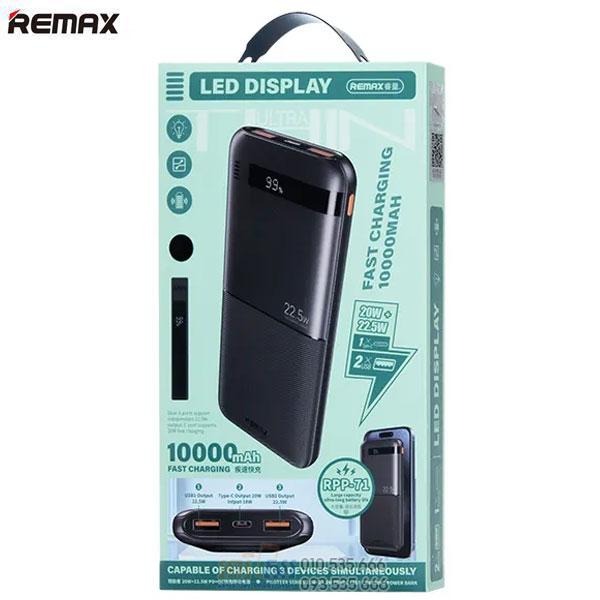 Bateria de Emergencia Serie Navigator RPP-71 10.000 Mah Remax - Negra