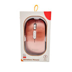 Mouse Inalambrico M103 Planet - Rosado