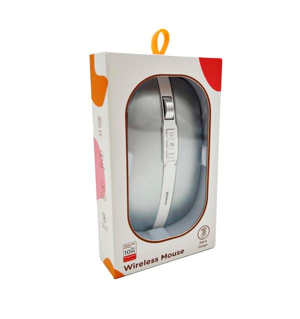 Mouse Inalambrico M113 Planet - Plateado