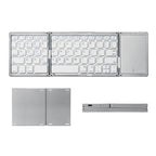 Teclado Inalambrico B089T - Plateado