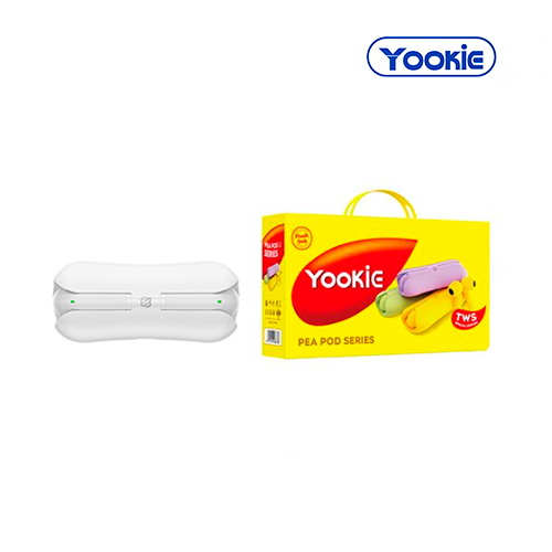 Audifono Manos Libres Pead Pod Yookie - Blanco