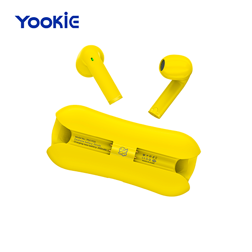 Audifono Manos Libres Pead Pod Yookie - Amarilla