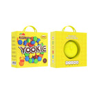 Audifono Manos Libres Raibow Bean Yookie - Amarillo