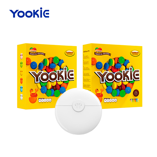 Audifono Manos Libres Raibow Bean Yookie - Blanco Imagen principal del producto