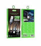 Cable USB Tipo C GD-70T Gerlax - 1M Gris