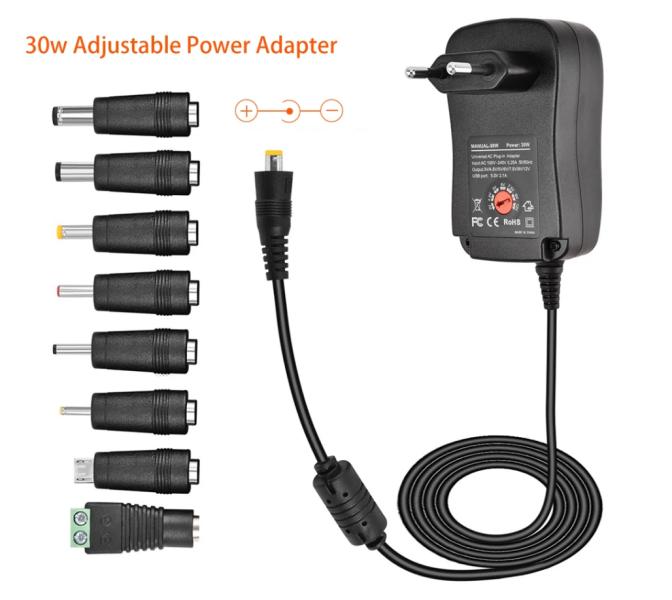 Cargador Universal 30W - 6 Pines + USB