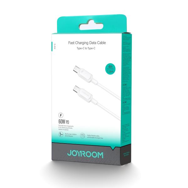Cable USB Tipo C-c S-S-A14 Joyroom - 1.2m Blanco