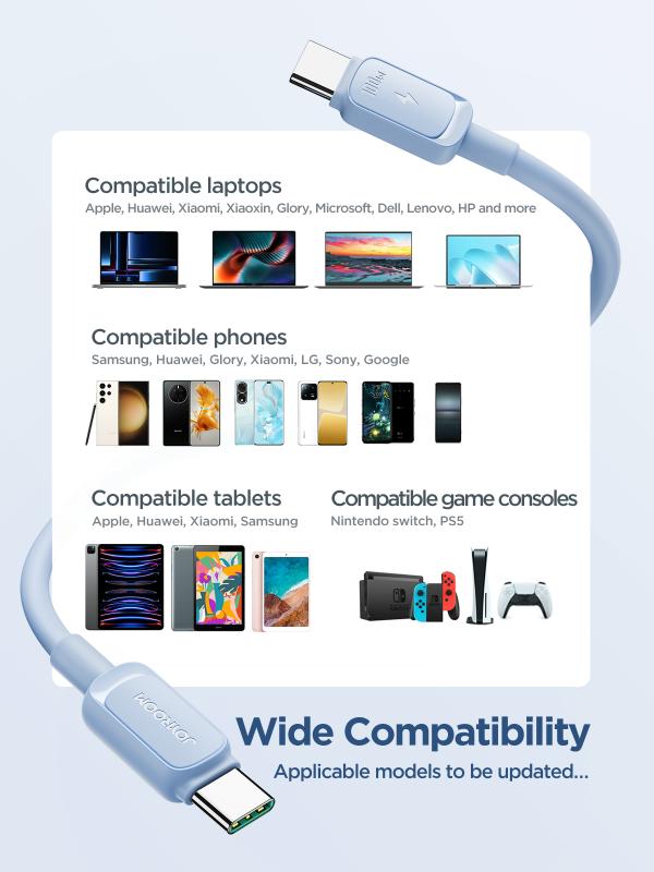 Cable USB Tipo C-c S-S-A14 Joyroom - 1.2m Azul