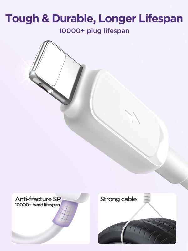 Cable USB Lightning S-A14 Joyroom - 1.2m Blanco