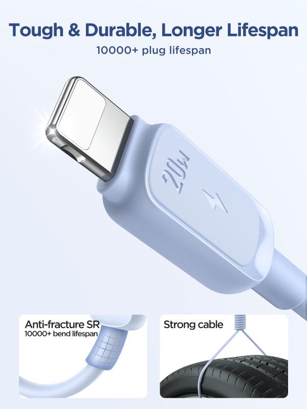 Cable Tipo C a Lightning S-A14 Joyroom - 1.2m Azul C-i