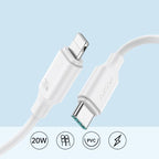 Cable Tipo C a Lightning S-A9 Joyroom - 1M Blanco C-i