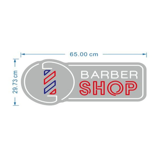 ROTULO LUZ NEON BARBER SHOP