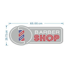 ROTULO LUZ NEON BARBER SHOP