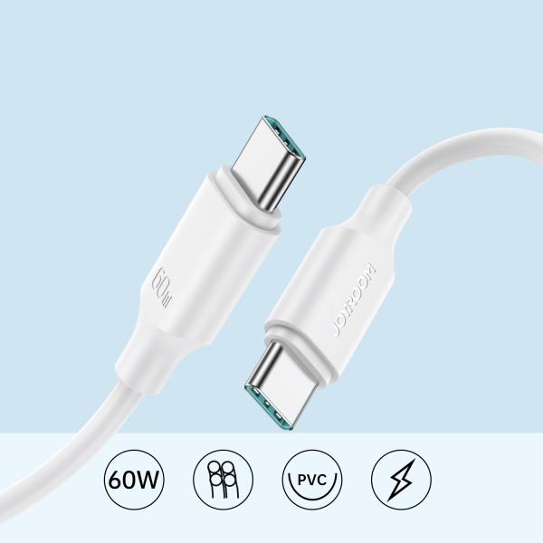 Cable USB Tipo C-c S-A9 Joyroom - 1M Blanco C-c
