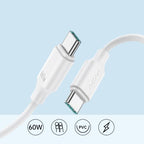 Cable USB Tipo C-c S-A9 Joyroom - 1M Blanco C-c
