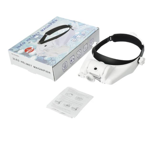 Lupa De Cabeza Con Luz LED HACR021
