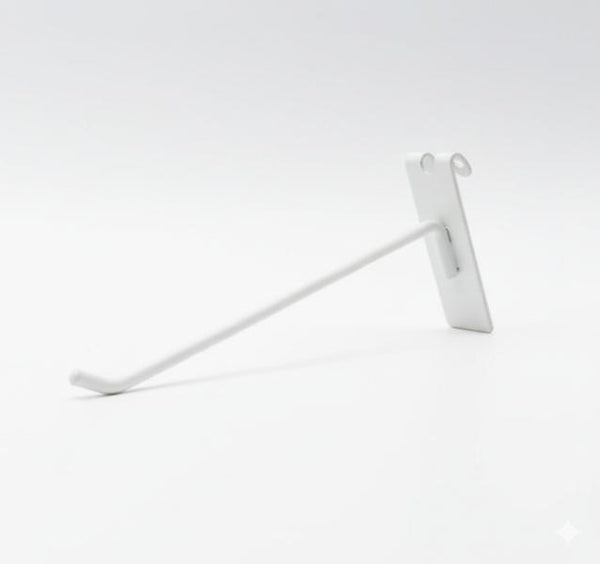 Gancho para Lamina Malla 6MM Grueso 200MM de Largo FG-0267 - Blanco