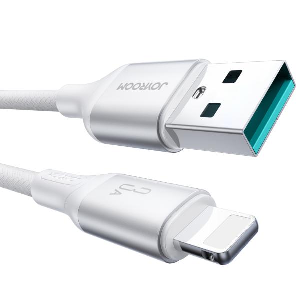Cable USB Lightning S-A28 Joyroom - 1M Blanco