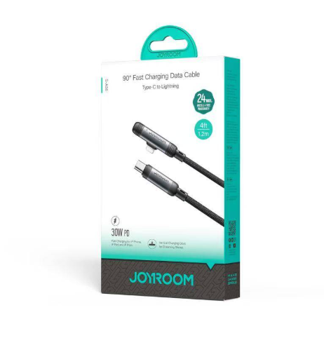 Cable USB Tipo C a Lightning S-A56 Joyroom - 1.2m C-l Negro