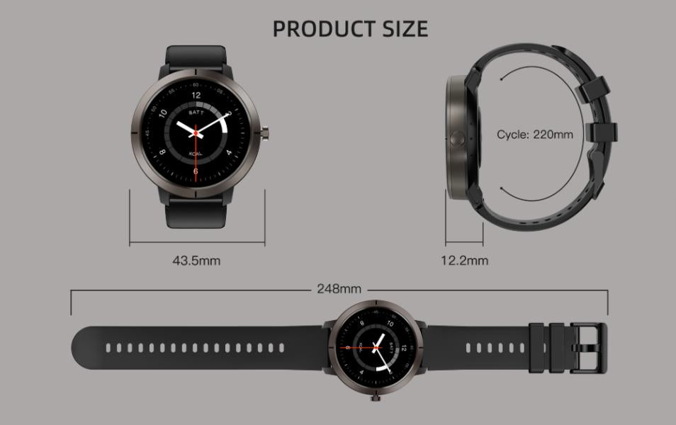 Reloj Inteligente DM76 - Plateado