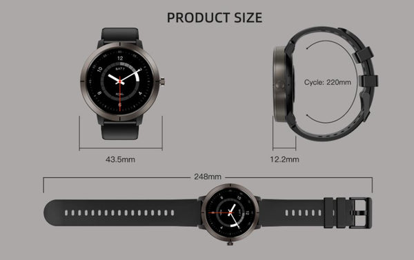 Reloj Inteligente DM76 - Plateado