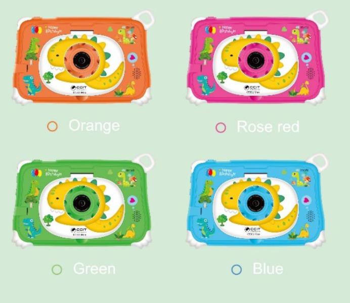 Tablet Infantil KT301 MAX + Ccit Dinosaurio - Celeste