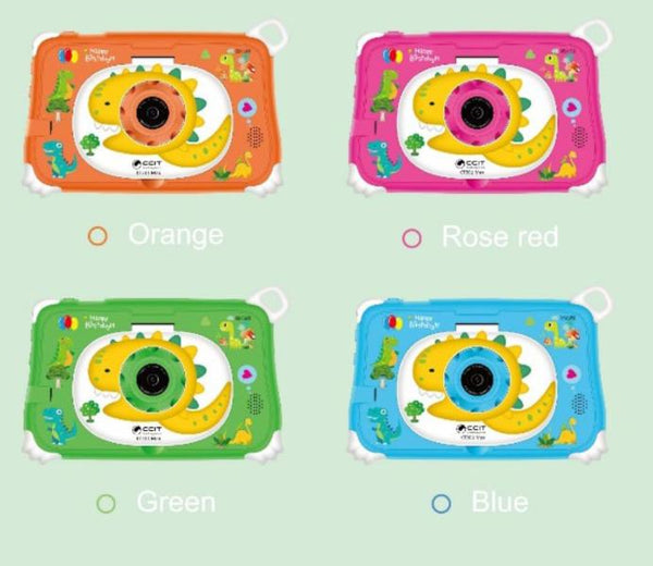 Tablet Infantil KT301 MAX + Ccit Dinosaurio - Celeste