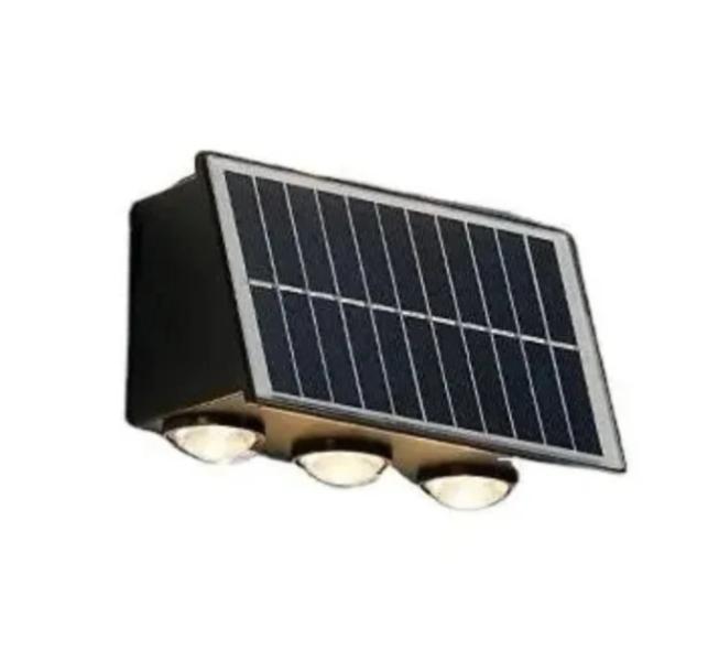 Lampara Solar YQ-W106 - Negra Luz RGB