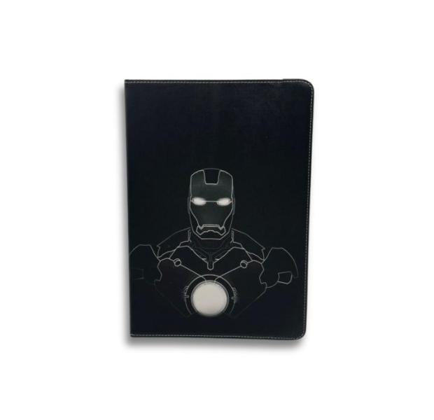 Estuche Agenda Tablet Universal Diseño 7¨ - Iron Man