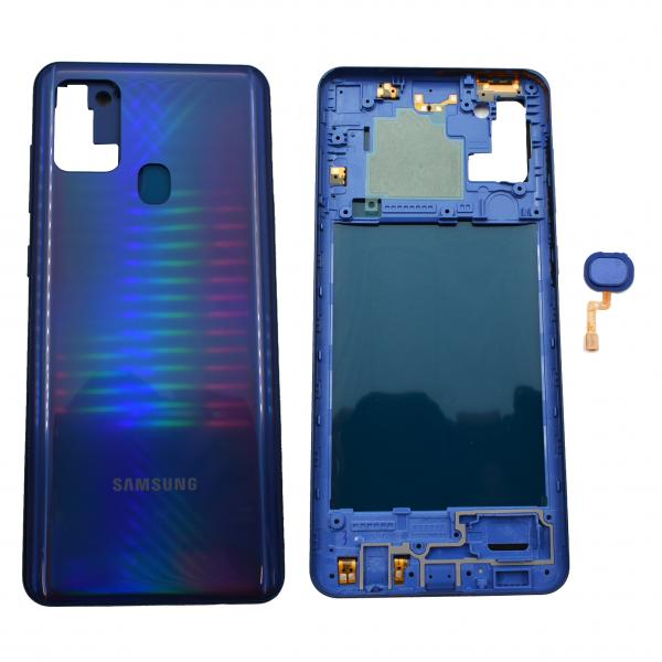 Repuesto TAPA SAMSUNG GALAXY A21S AZUL SIN MARCO