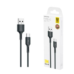 CABLE USB TIPO C WDC-136A WK DESING NEGRO