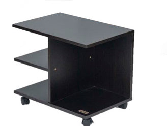Kenneth Cole mesa al lado moderna con rueda colo negro W50 x H42.5 x D35 cm-KCWD2022057-B Imagen principal del producto