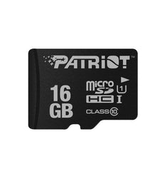 MEMORIA MICRO SD 16GB CLASE 10 PATRIOT PSF16GMDC10 LX SERIES