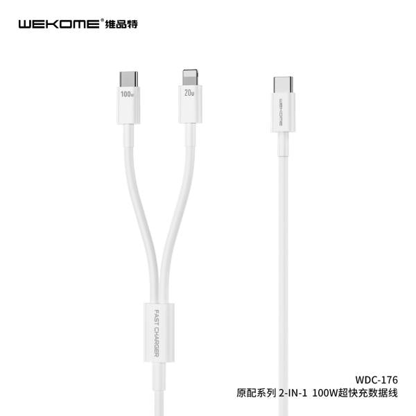 CABLE USB TIPO C WDC-176 SERIE ORIGIN WK DESING