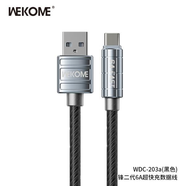 CABLE TIPO C WDC-203 NEGRO