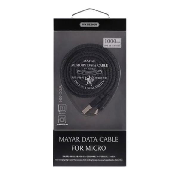 CABLE USB LIGHTNING WDC-050 WK DESIGN